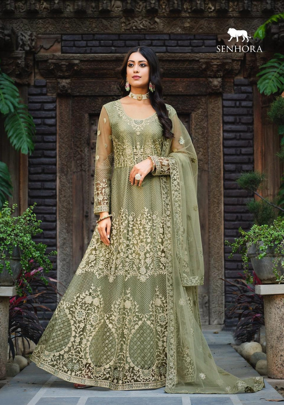 Senhora Amaira Festive Season Exclusive Designer Anarkali Suit Design 2097