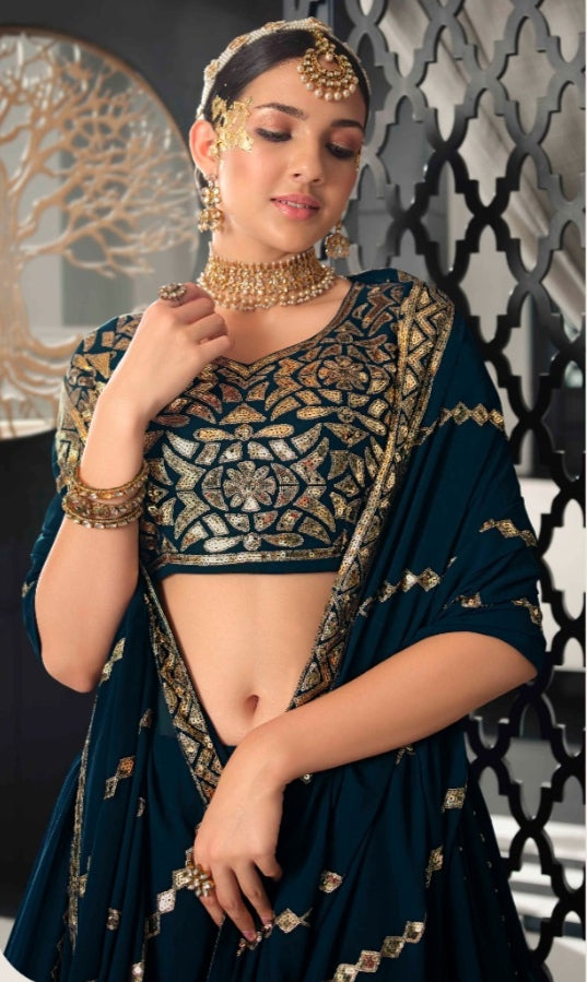 Beautiful Exclusive Bridal Lehenga Choli Bridesmaid Design 2151