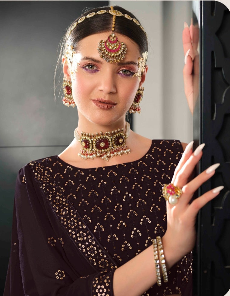 Beautiful Exclusive Bridal Lehenga Choli Bridesmaid Design 2154