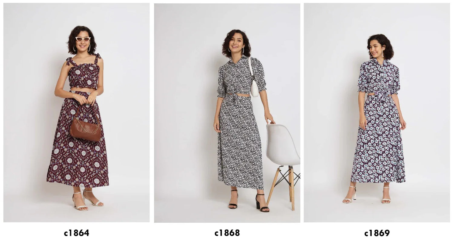 Indo Western Wear Co-Ords Set Shivani Vol 07