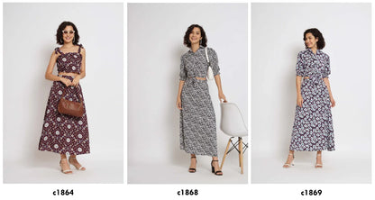 Indo Western Wear Co-Ords Set Shivani Vol 07