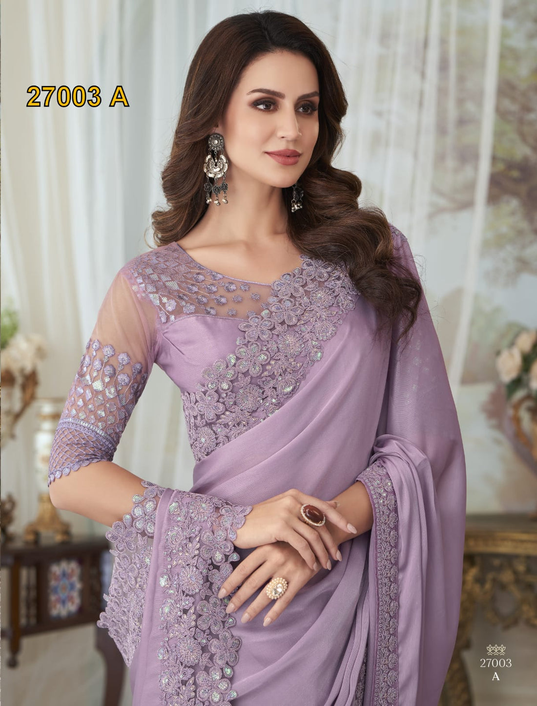 Tfh Silver Screen 27003 Exclusive Designer Saree Collection