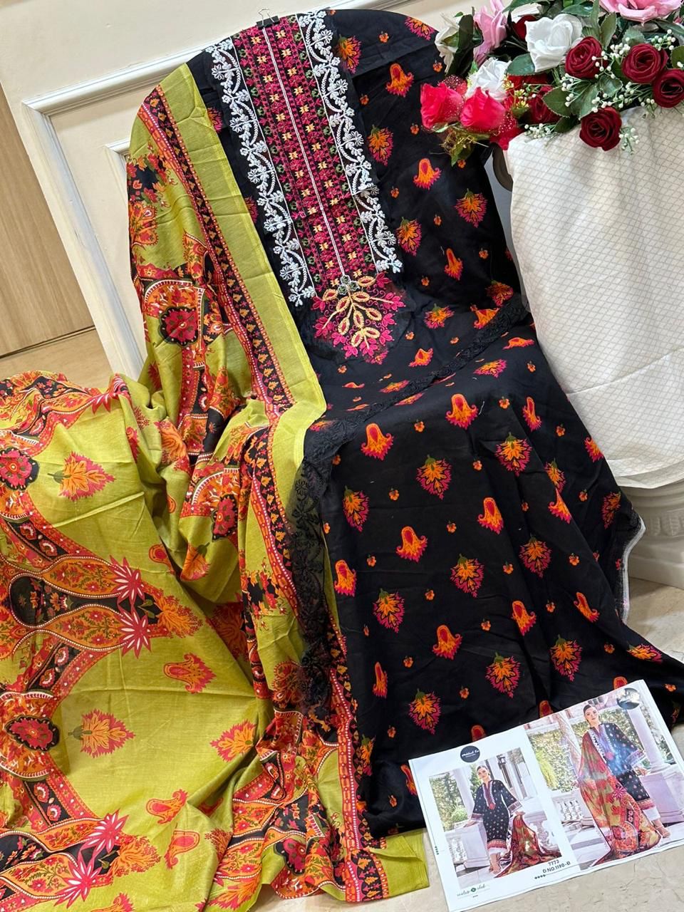 Mehboob 1178 Pure Cotton Print Pakistani Salwar Suit