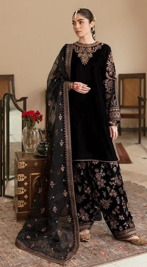 Fepic V 17022 Rosemeen Velvet Pakistani Suits