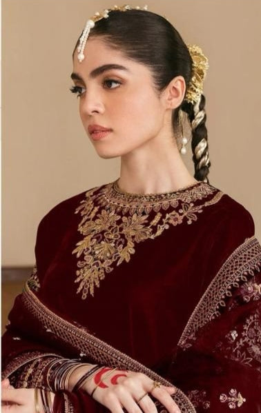 Fepic V 17022 Rosemeen Velvet Pakistani Suits