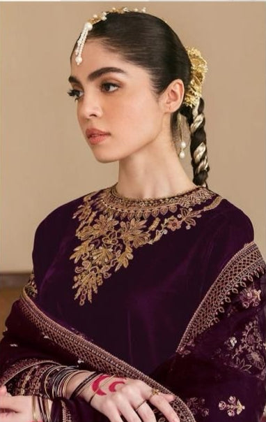Fepic V 17022 Rosemeen Velvet Pakistani Suits