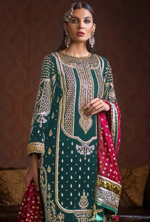 Fepic Rosemeen V 17032 Velvet Heavy Embroidered Pakistani Suit