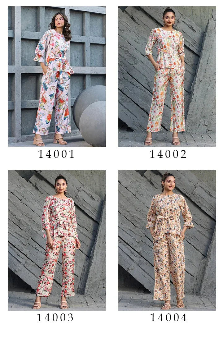 Designer Stylishta Co-ordinate set Design 14002