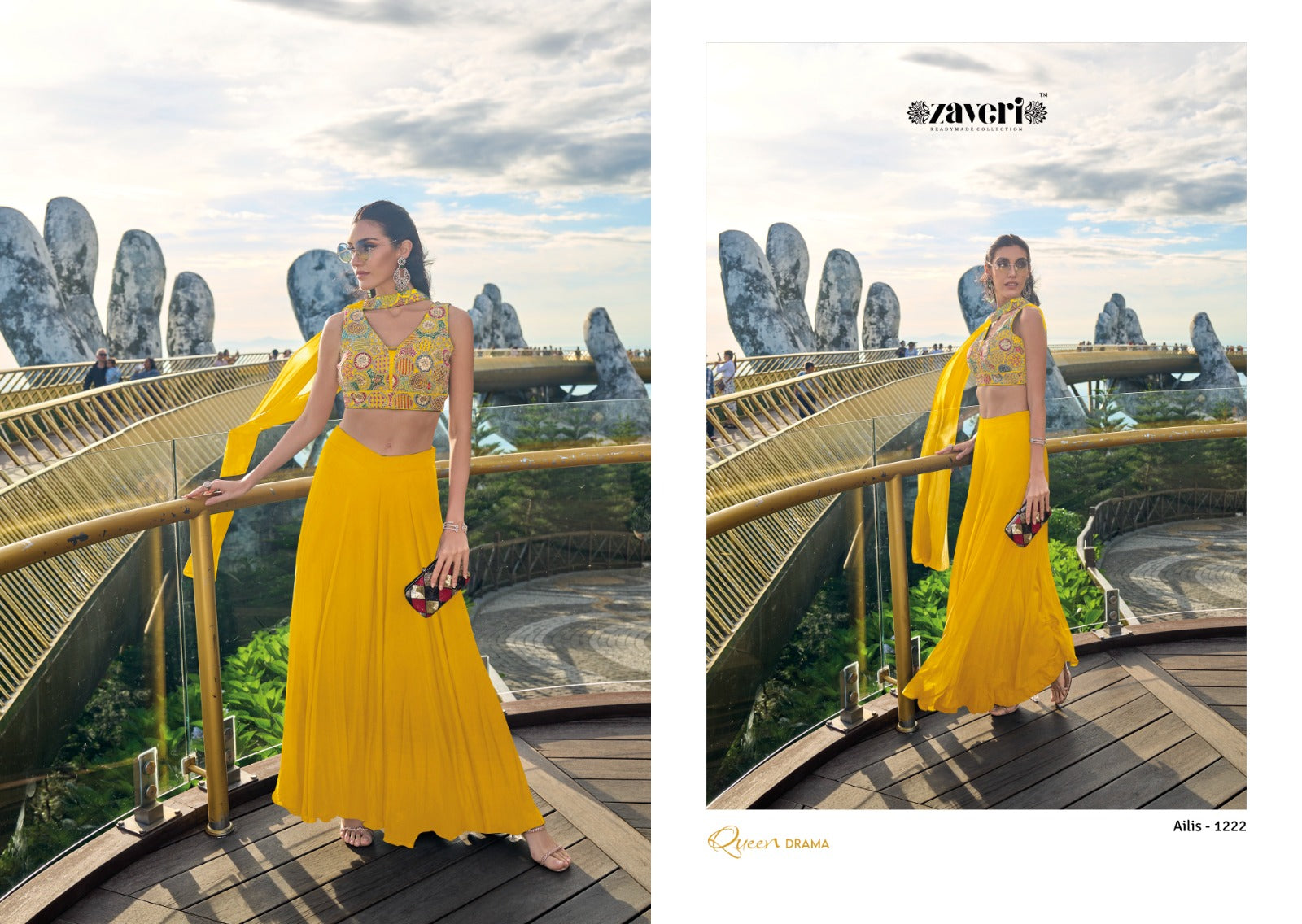 Ailis Zaveri Designer Readymade Salwar Kameez Design 1222