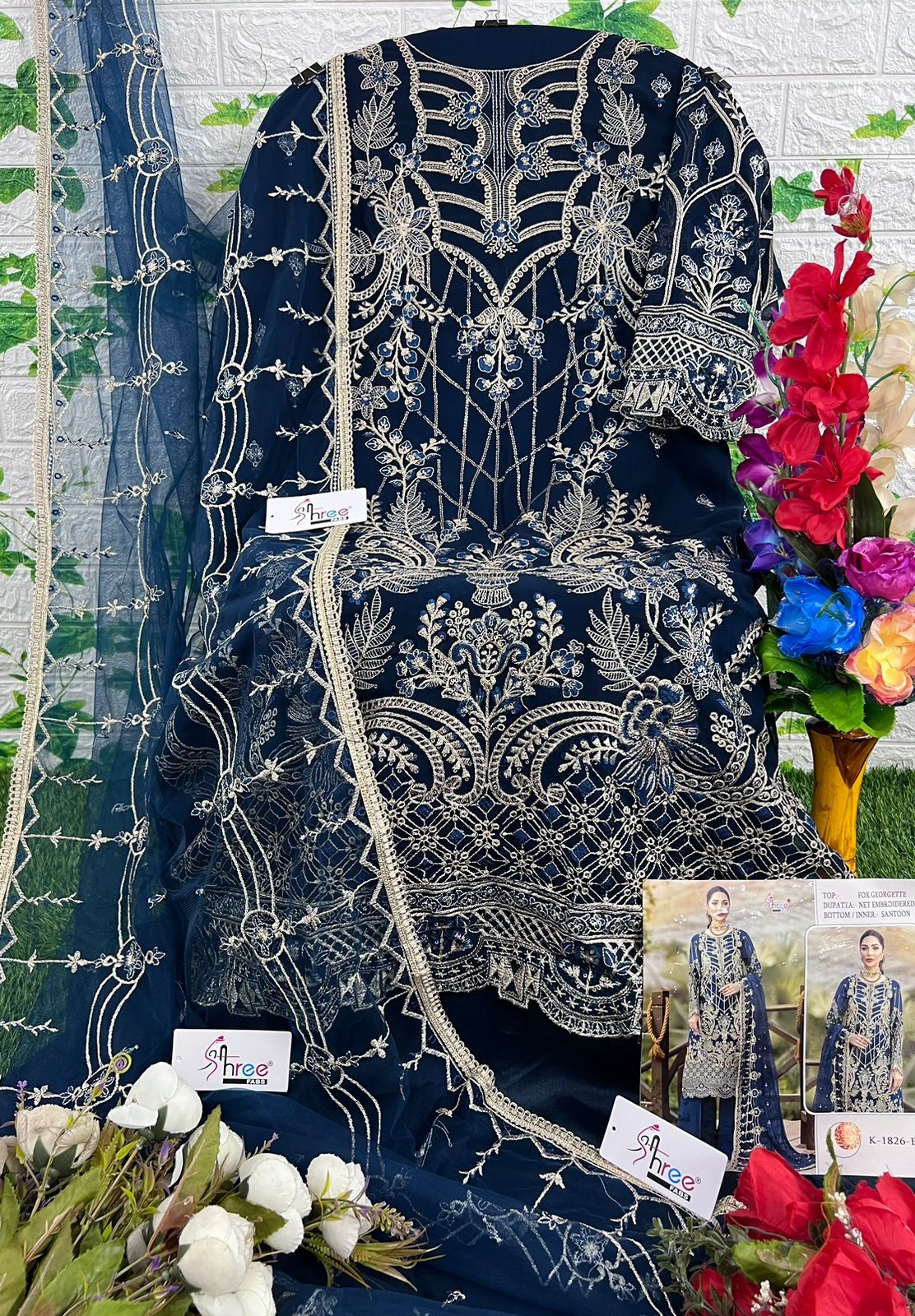 Shree Fabs K 1826 Series Pakistani Suits