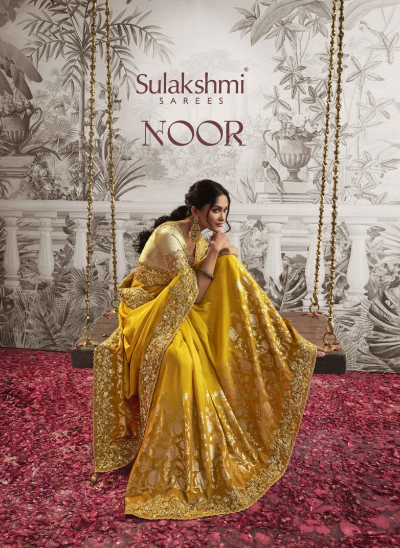Wedding Special Designer Sulakshmi Noor Silk Desgin 8202