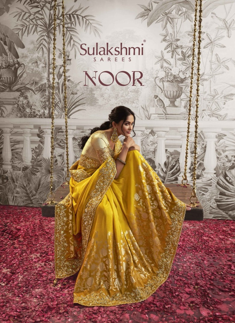 Wedding Special Designer Sulakshmi Noor Silk Saree l