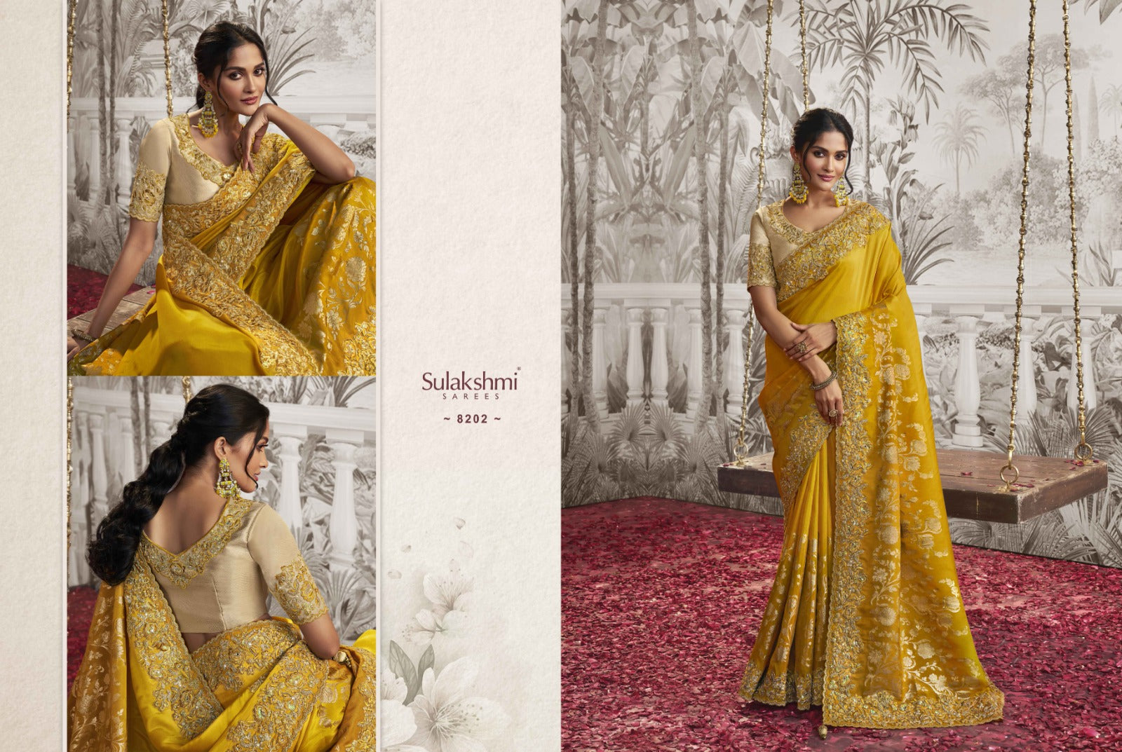 Wedding Special Designer Sulakshmi Noor Silk Saree l