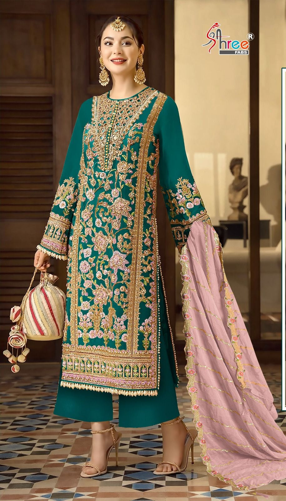 Shree Fabs K 1743 Series Pakistani Suits
