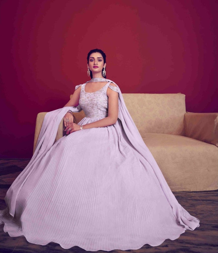 Beautiful Designer Shubhkala Georgette Gown Flory Vol 41 Designs 4972