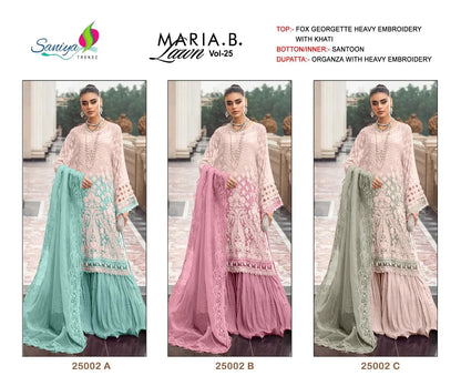 Boutique Designer Suits
25002 Saniya Trendz Pakistani Salwar Suits