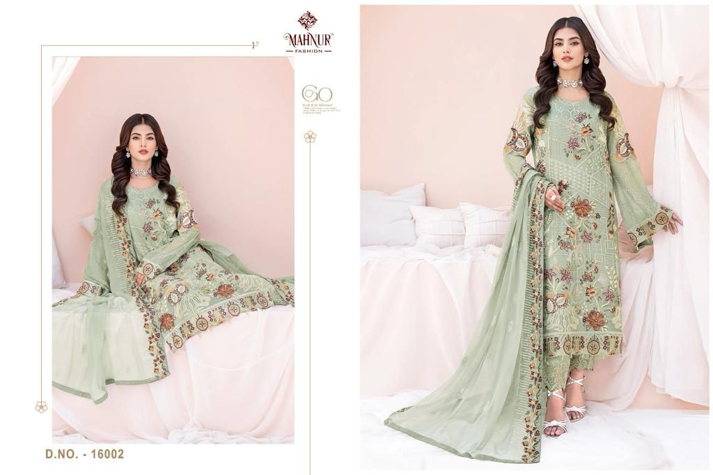 Boutique Designer Mahnur Emaan Pakistani Adeel Premium Collection Vol 16  Salwar Kameez