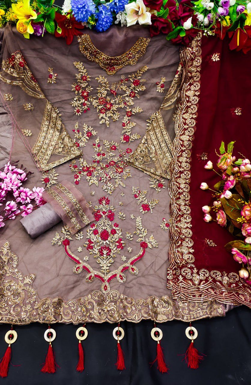 KF - 151 Sequence Embroidery Work Pakistani Suits