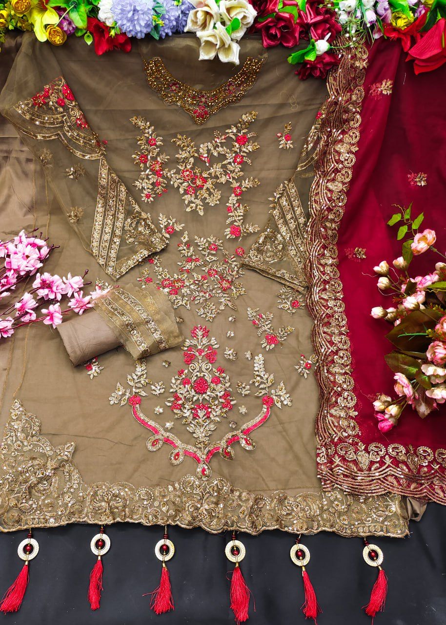 KF - 151 Sequence Embroidery Work Pakistani Suits