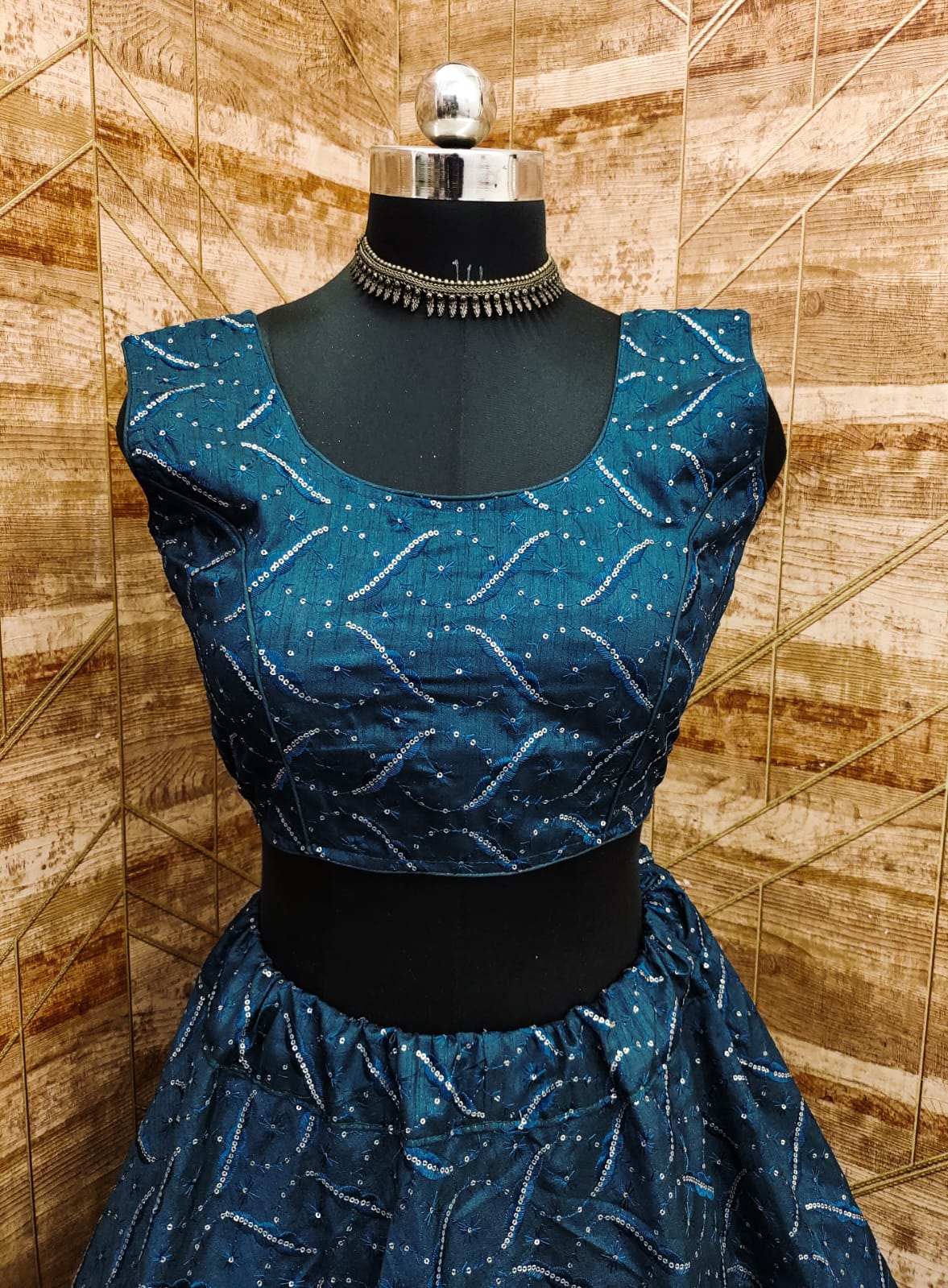 Designer Umbrella Cut Kid's Lehenga Choli