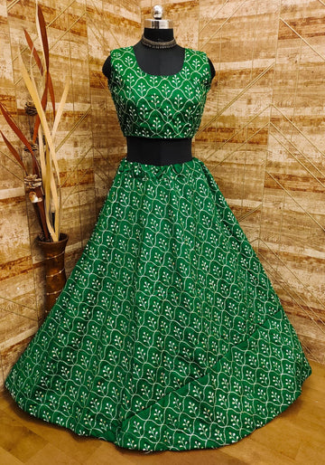 Designer Umbrella Cut Kid's Lehenga Choli