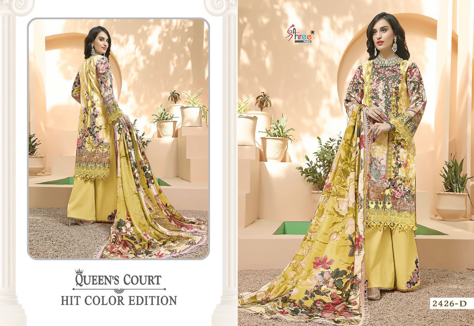 Shree Queens Court 2422 Pakistani Salwar Suits Collection