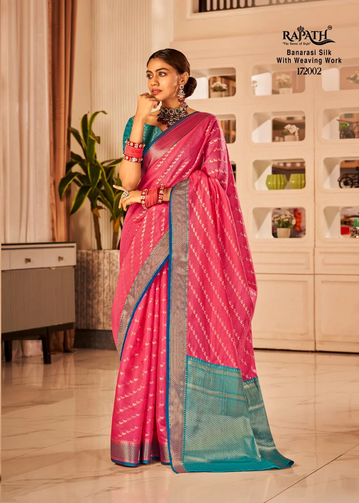 Vaijanti Silk By Rajpath 172001 To 172006 Series Soft Banarasi Silk Sarees