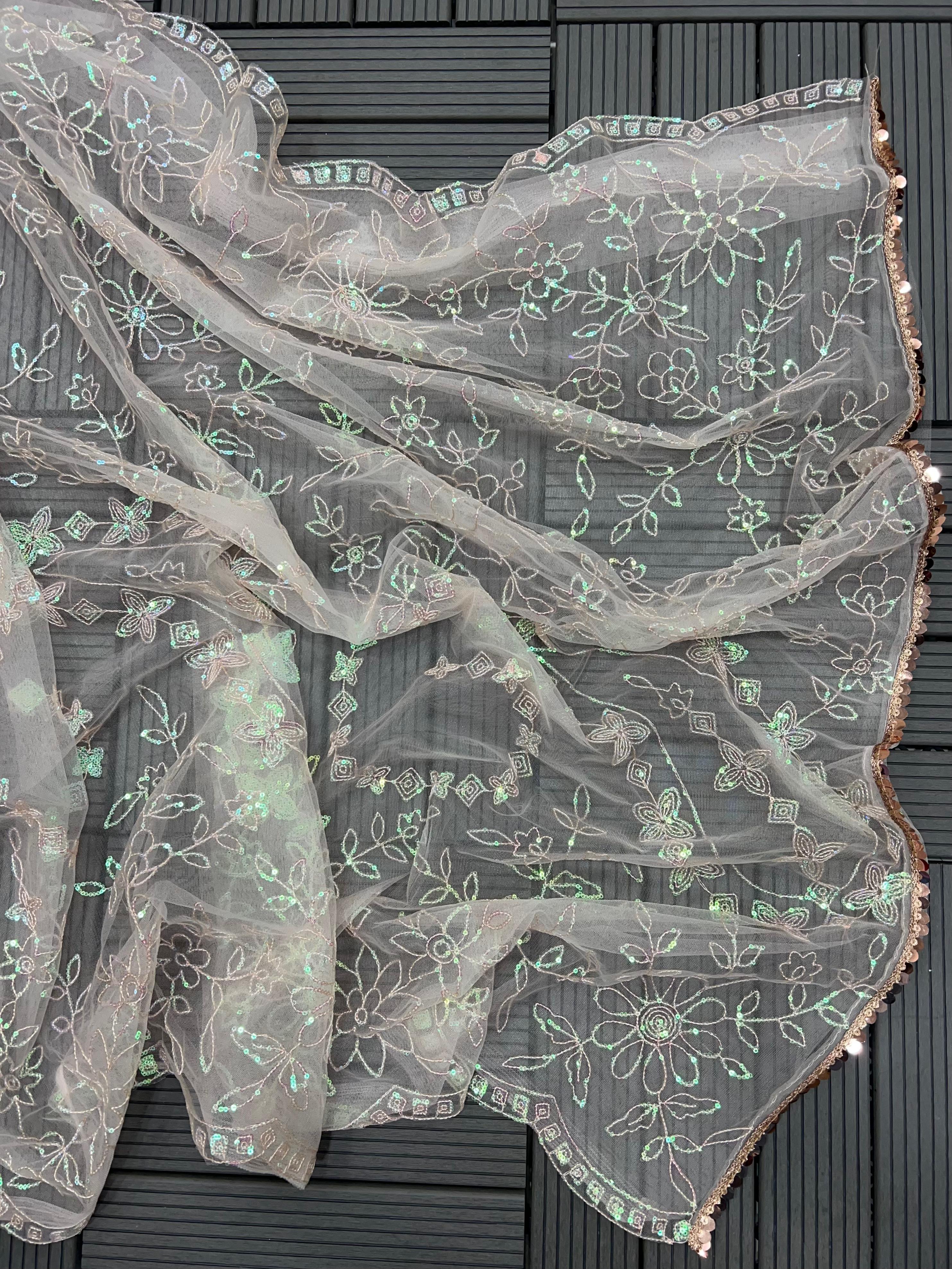 Beautiful Designer Heavy Georgette Exclusive Sequanc Saree Design 5300