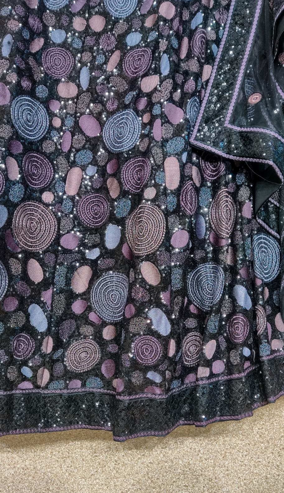 Wedding Designer Heavy Net With Multi Sequence Lehenga Choli