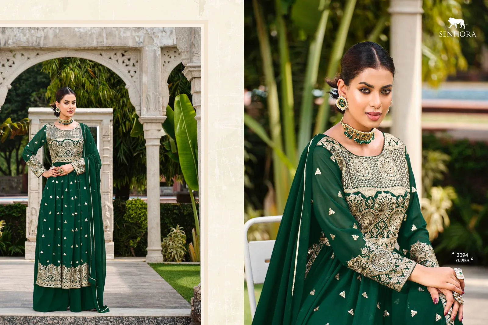 Senhora Vedika 2094 To 2095 Latest Designer Salwar Suit (2095x04)