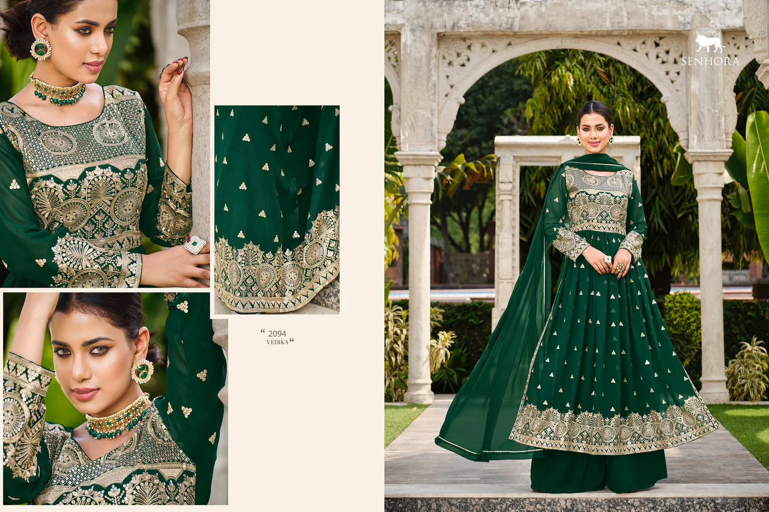 Senhora Vedika 2094 To 2095 Latest Designer Salwar Suit (2095x04)