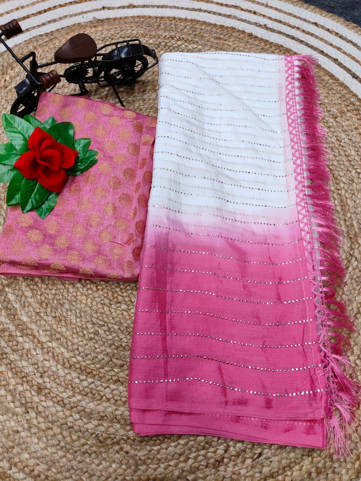 Pankhi Heavy Chanderi Silk With Jac Work Design 423