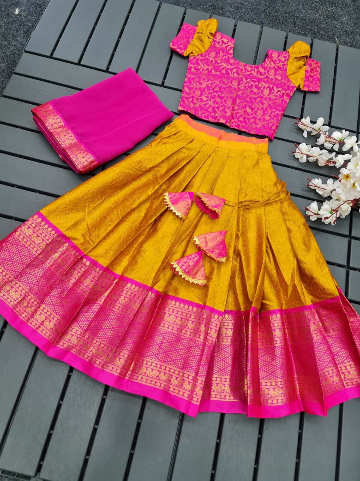 Beautiful Designer Kids Lehenga Choli