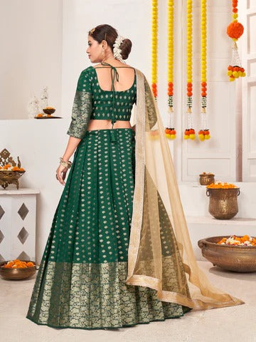 Beautiful Designer Premium Banarasi Lehenga Choli