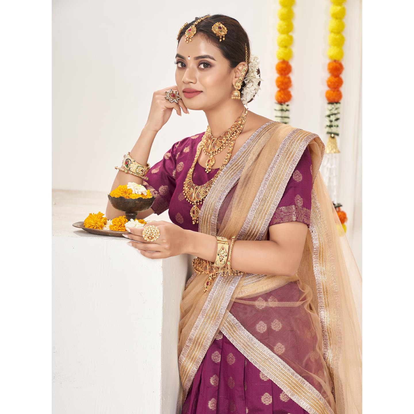 Beautiful Designer Premium Banarasi Lehenga Choli