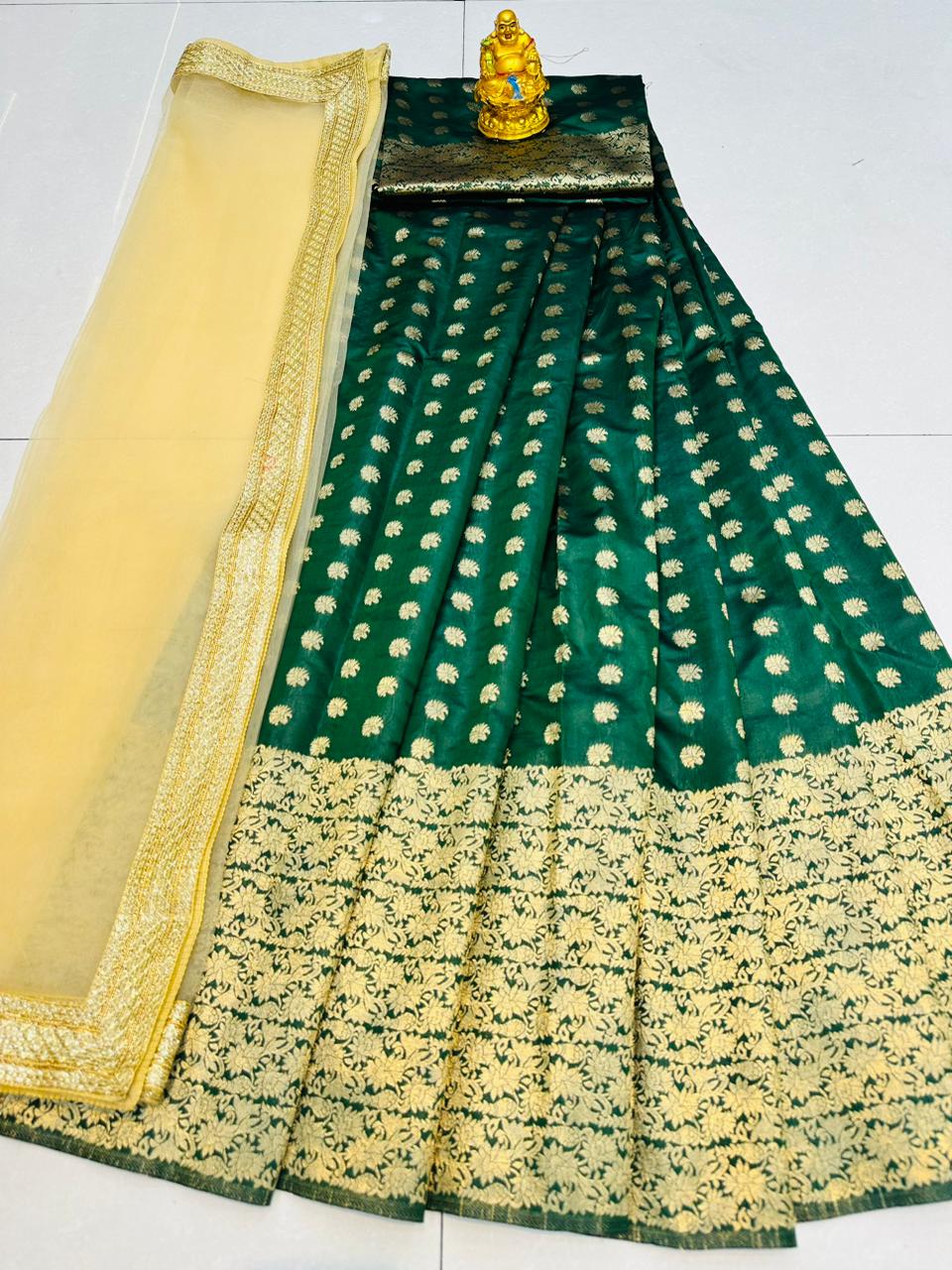 Beautiful Designer Premium Banarasi Lehenga Choli