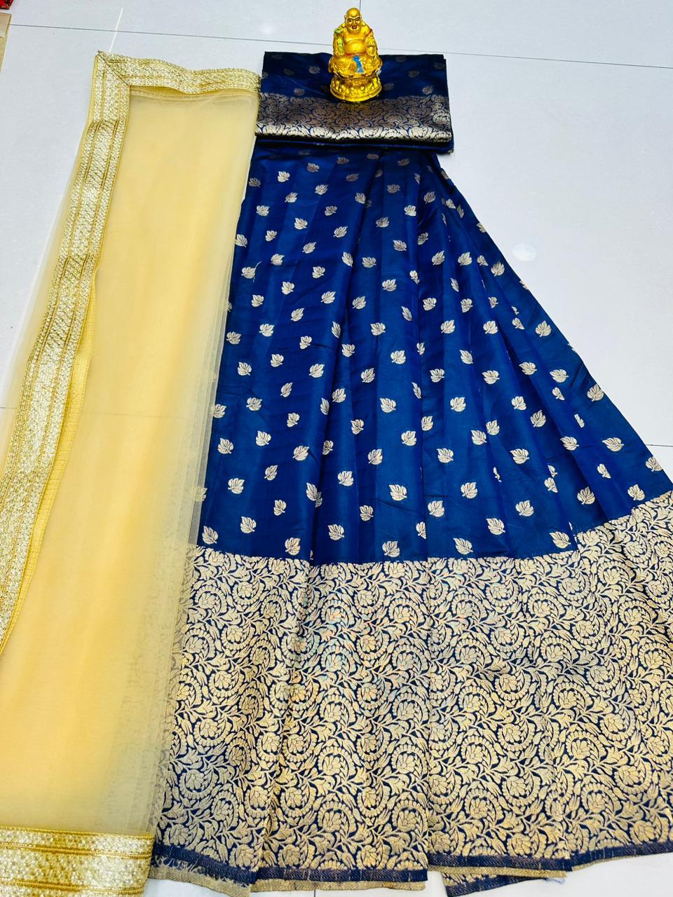 Beautiful Designer Premium Banarasi Lehenga Choli