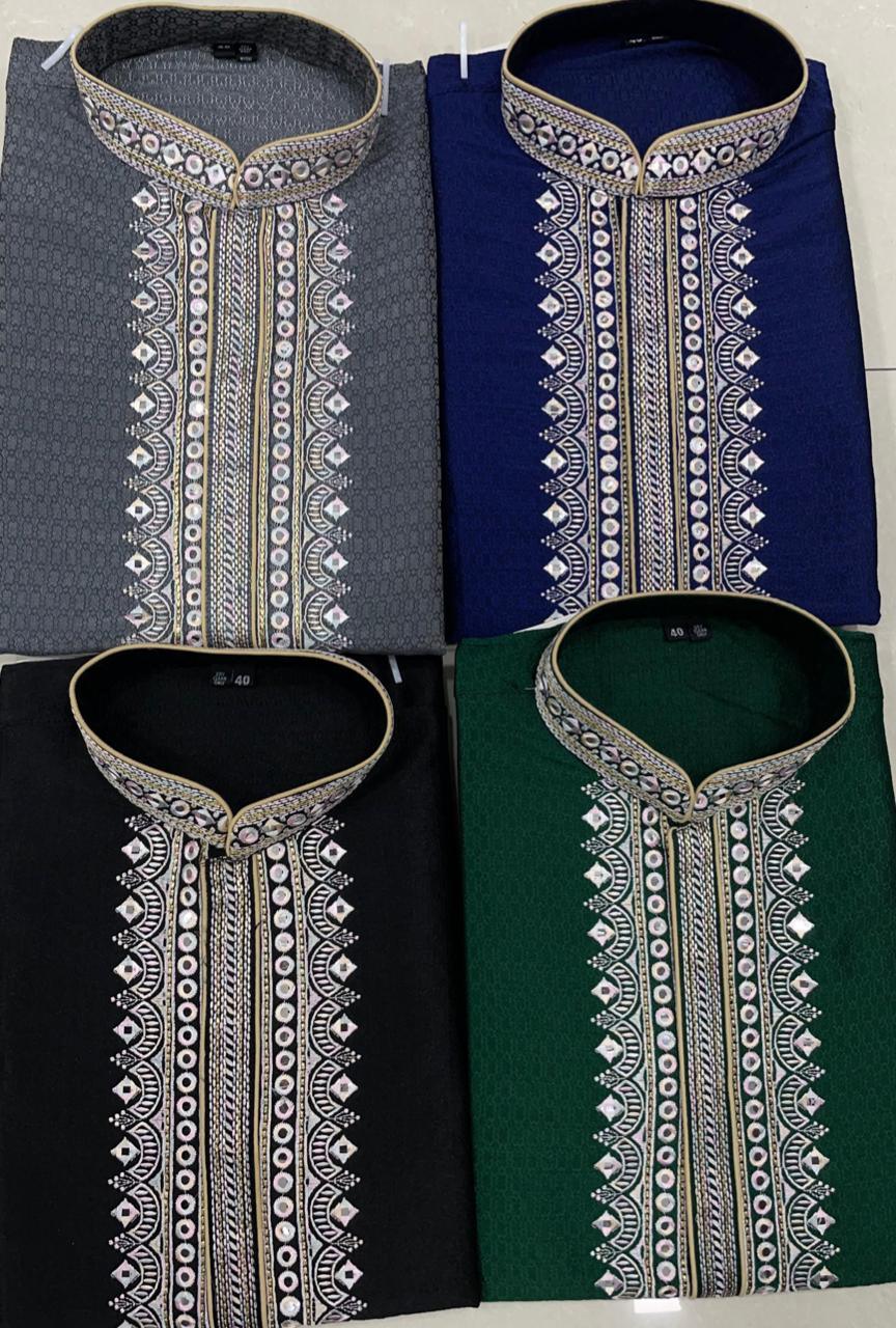 Festival Designer Premium Heavy Cotton Kurta Pyjama
