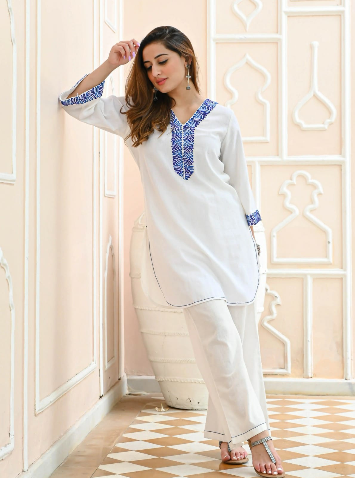 Specially Designed Cotton Co ord-set