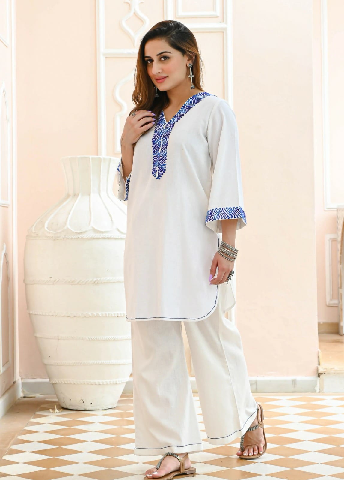 Specially Designed Cotton Co ord-set