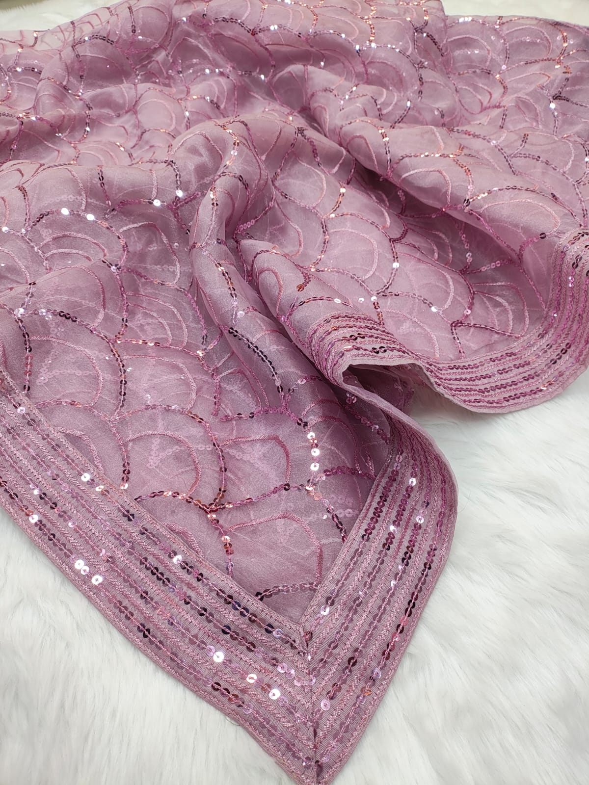 Beautiful Designer Heavy Butterfly Net Exclusive Sequanc Saree Design 5055