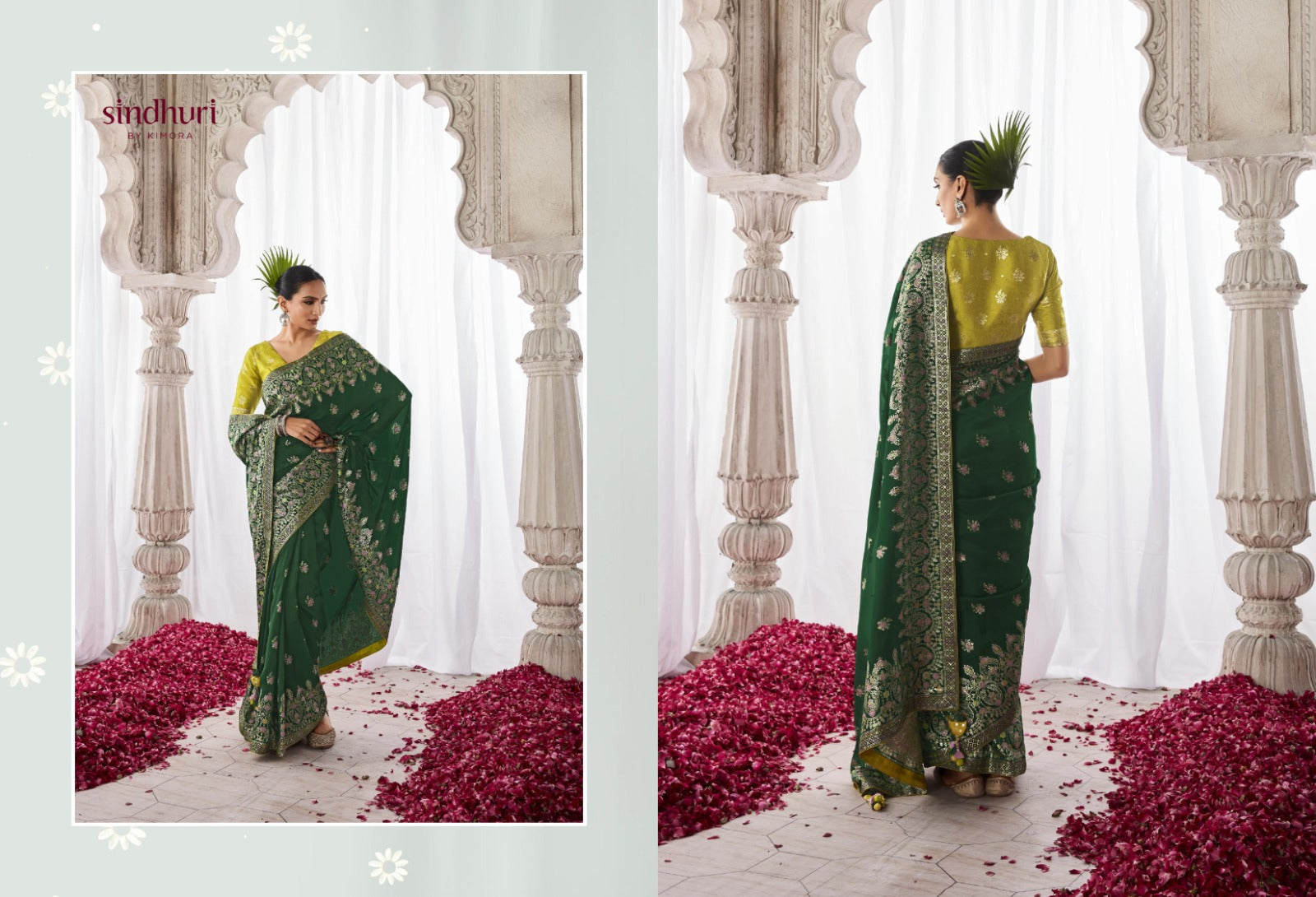 Kimora Asiana Designer Kora Silk Saree Design 248