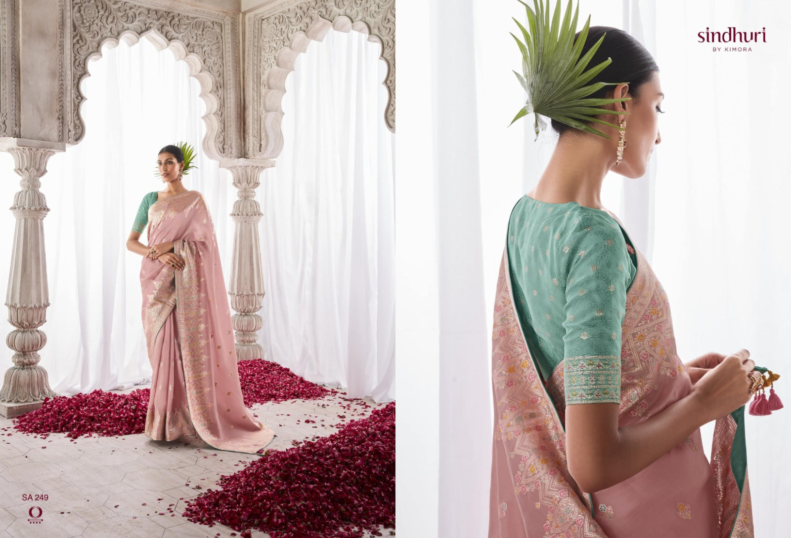 Kimora Asiana Designer Kora Silk Saree Design 249