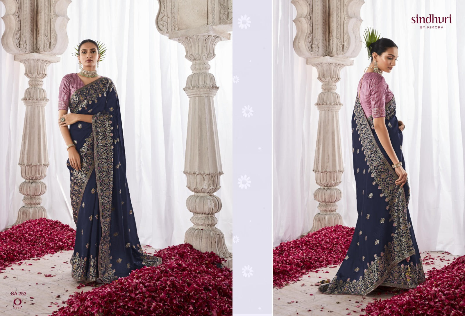 Kimora Asiana Designer Kora Silk Saree Design 253