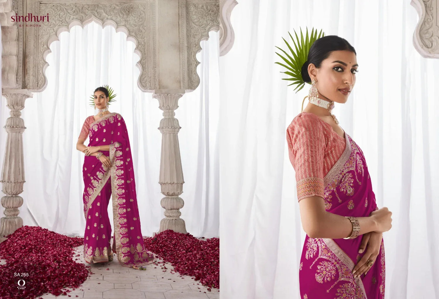 Kimora Asiana Designer Kora Silk Saree Design 255