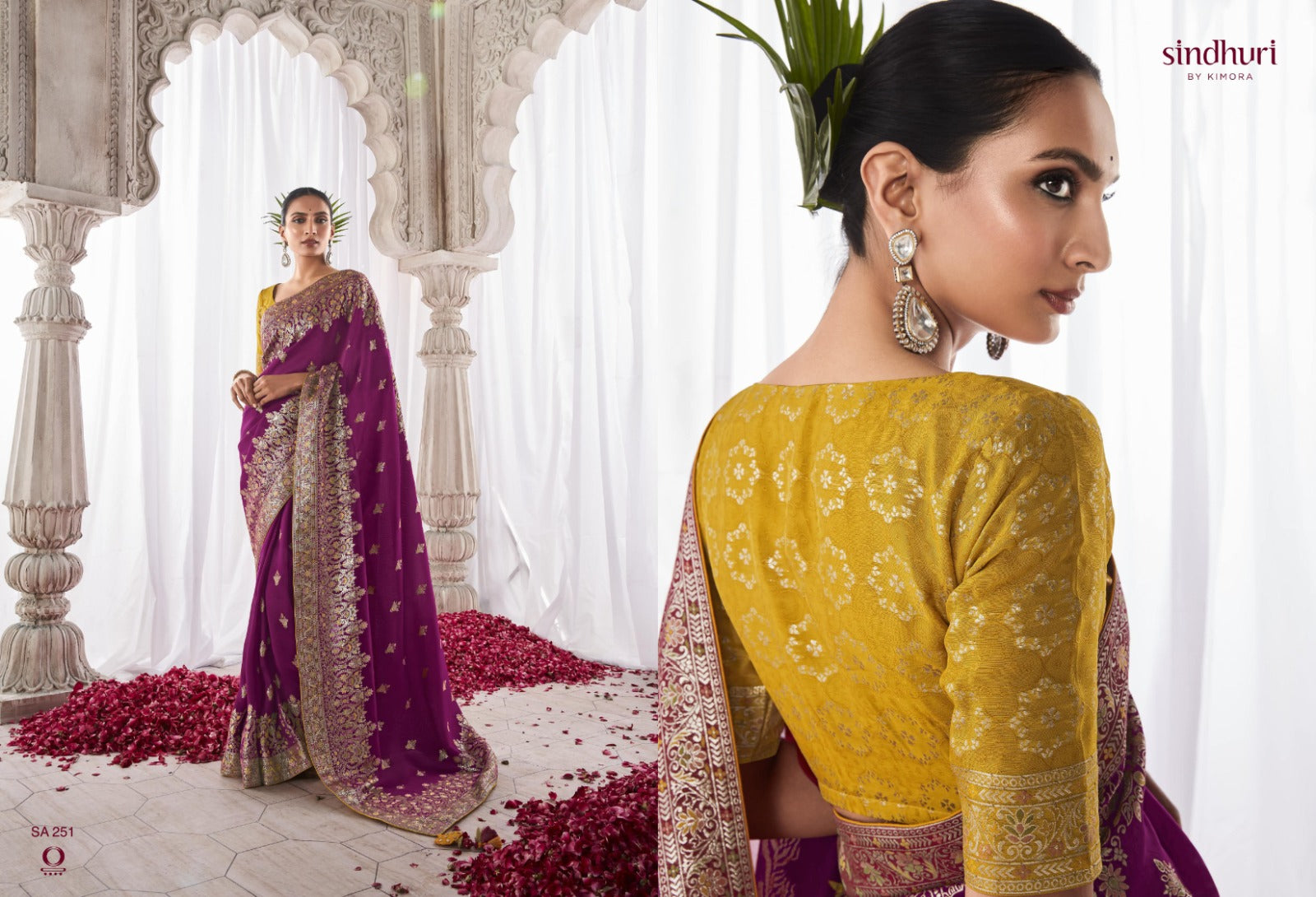 Kimora Asiana Designer Kora Silk Saree Design 251