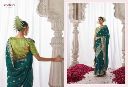 Kimora Asiana Designer Kora Silk Saree Design 248
