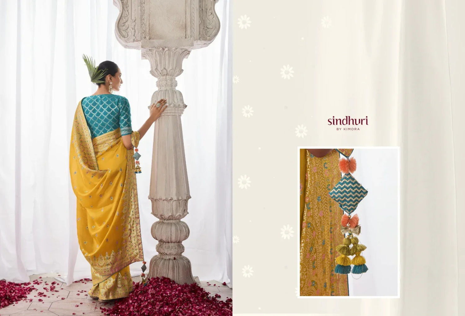 Kimora Asiana Designer Kora Silk Saree Design 254