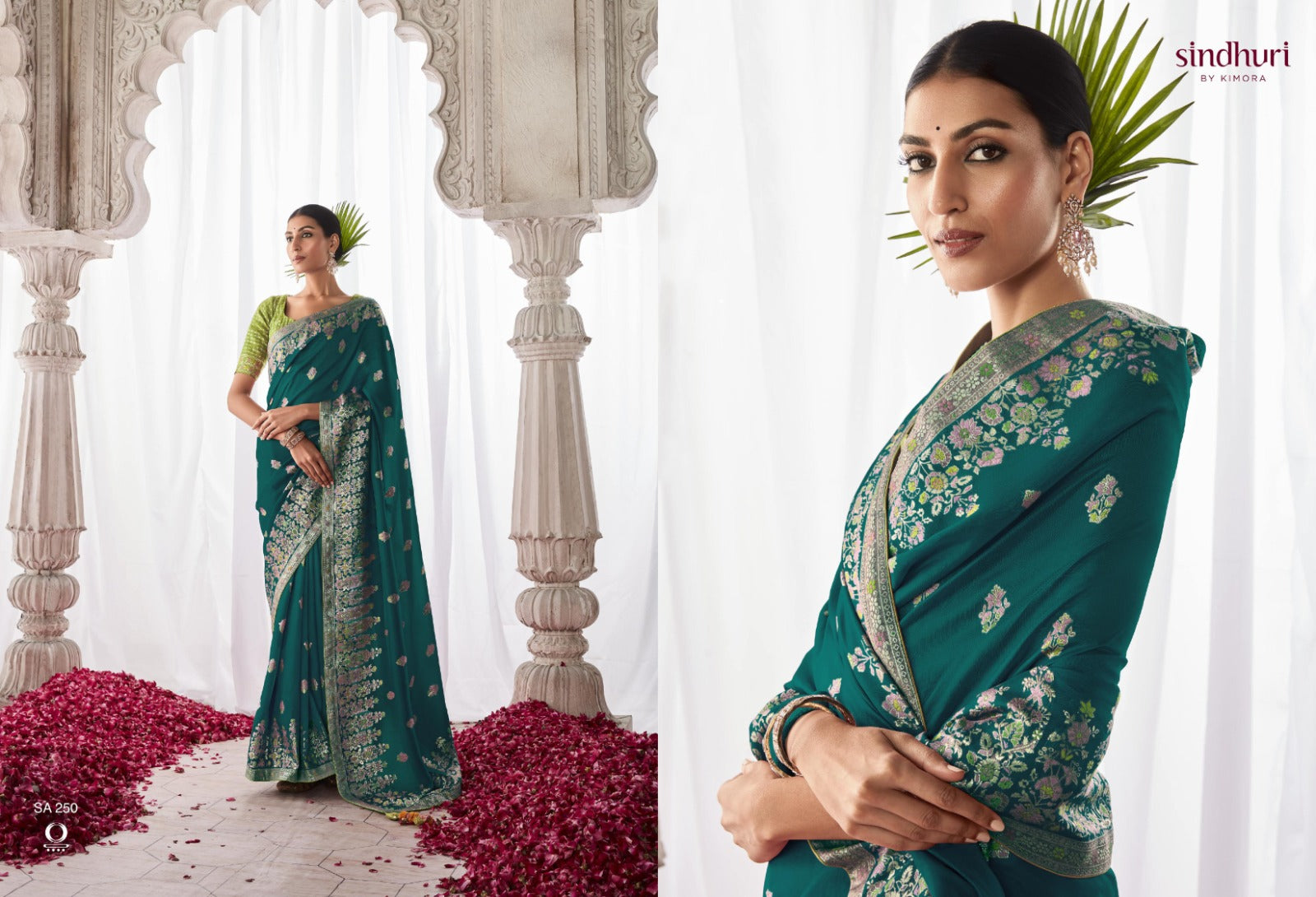 Kimora Asiana Designer Kora Silk Saree Design 250