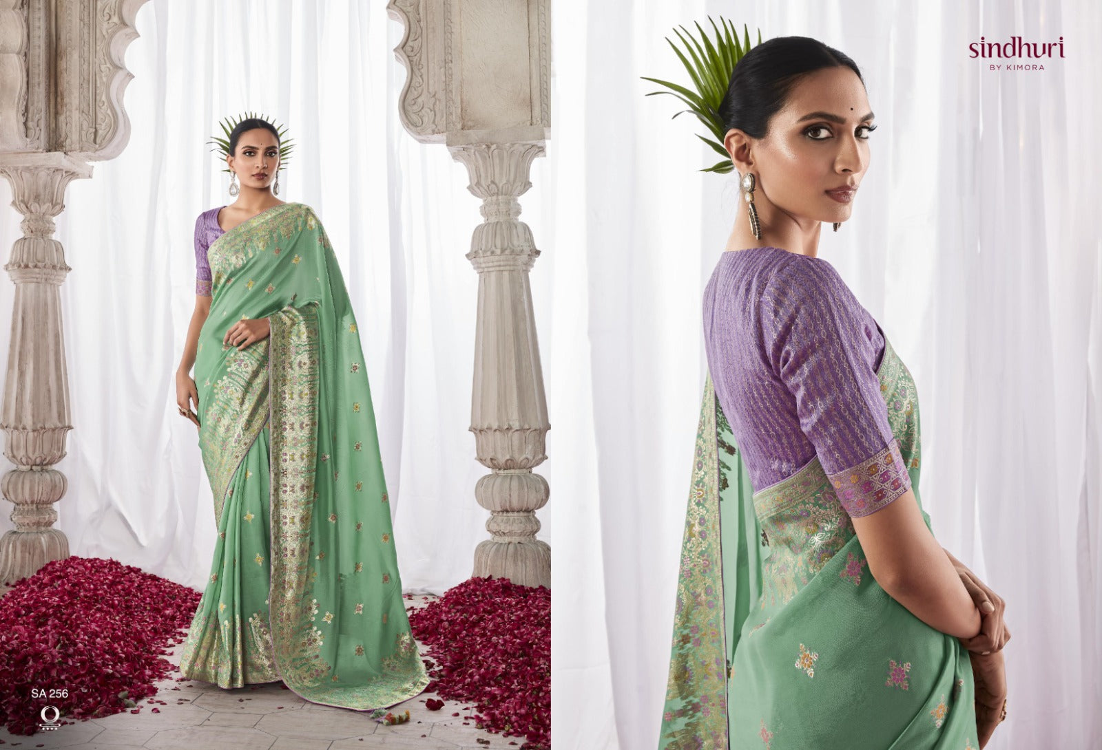 Kimora Asiana Designer Kora Silk Saree Design 256